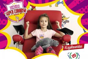 Menina Super Corajosa!