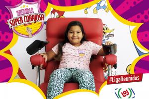 Menina Super Corajosa!