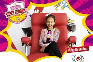 Menina Super Corajosa!