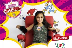 Menina Super Corajosa!