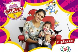 Menina Super Corajosa!