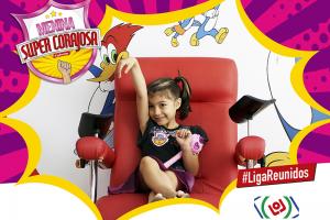 Menina Super Corajosa!