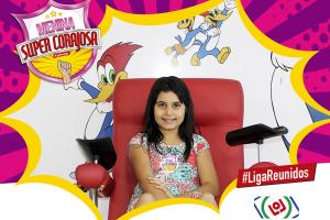 Menina Super Corajosa!