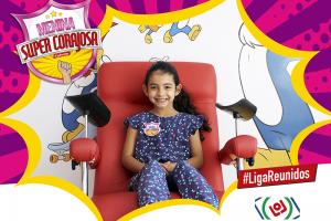 Menina Super Corajosa!