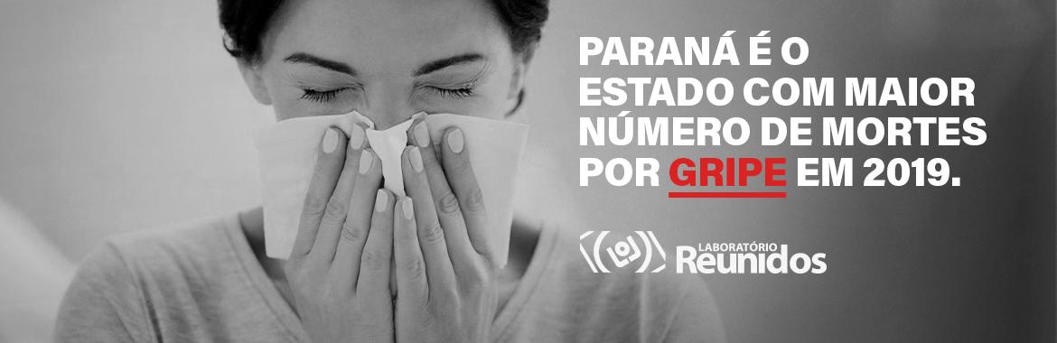 Paraná é o estado com mais casos fatais de gripe em 2019, boletim aponta 90 mortes confirmadas